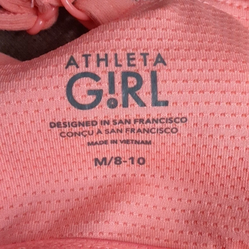 Athleta Girl Corral Sunrise Workout Spaghetti Criss-Cross Halter Dress